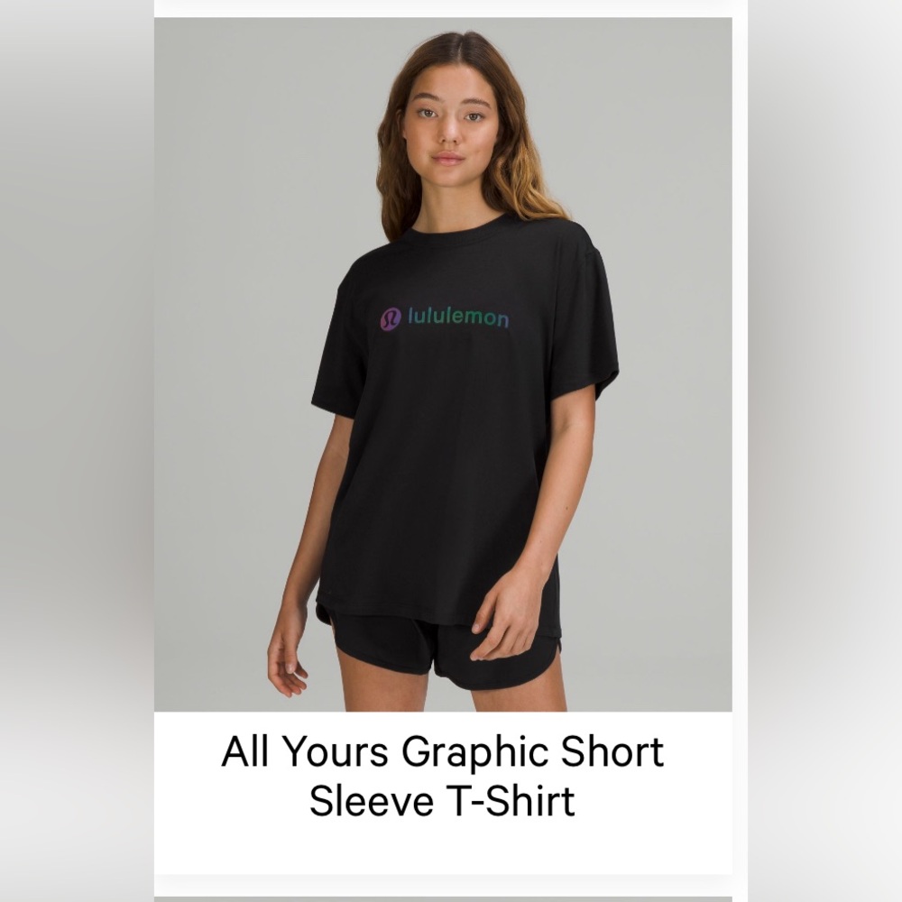 Lululemon All Your’s Graphic T-shirt Size- 4